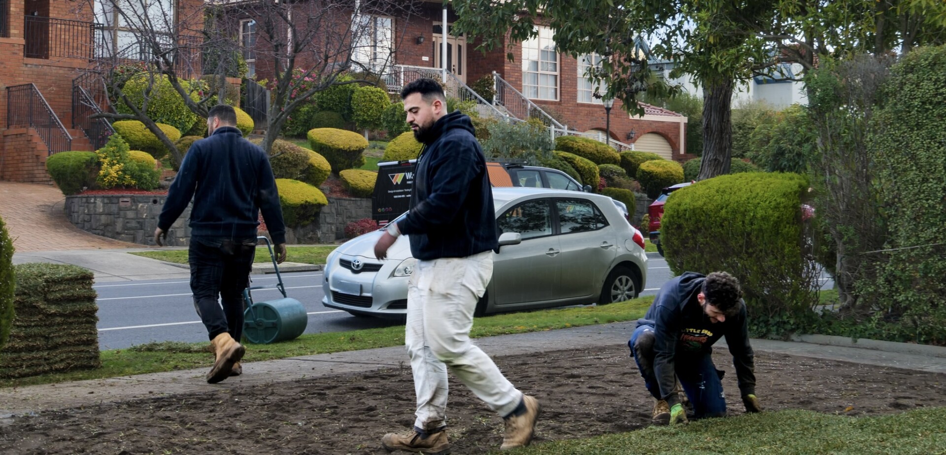 High-quality turf professionally laid by Gardenscape.